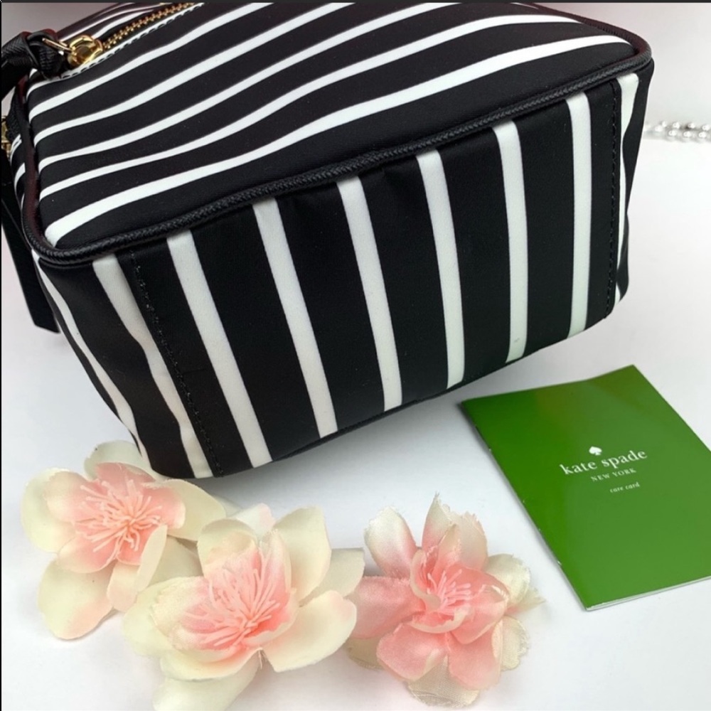 Kate Spade French Stripe Mini Bradley Backpack - Picture 5 of 8
